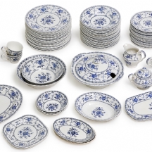 סט פורצלן אנגלי תוצרת Johnson Bros, דגם Indies, England