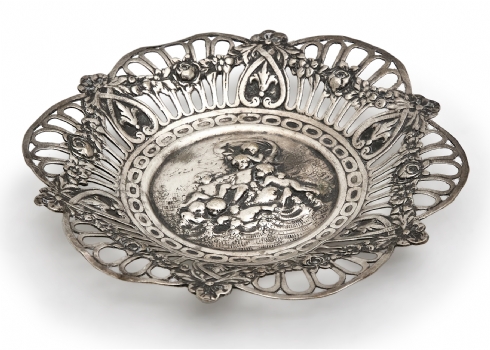 כלי כסף עשוי כסף '800' חתום, משקל: 122 גרם