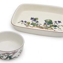 זוג כלים Villeroy & Boch  סדרת Botanica