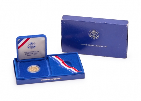 מטבע זהב אמריקאי. עמלה 10%