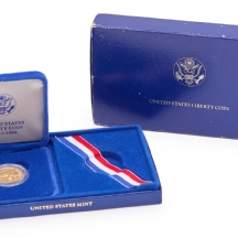 מטבע זהב אמריקאי. עמלה 10%