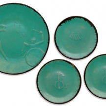 לאספני אר דקו סט שבדי על פי עיצוב של האמן והמעצב Einar Luterkort עבור Upsala Eke