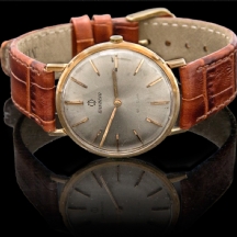 שעון זהב לגבר מתוצרת חברת 'Gandino'