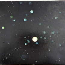 שי קון (Shay Kun) 'כוכבים', שמן על בד, חתום ומתוארך 2010 מאחור