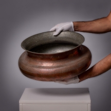 כלי  פרסי עתיק מתקופת השושלת הקג'ארית (Qajar 1781-1925)