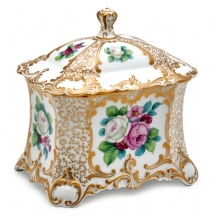 קופסה שולחנית גרמנית איכותית ומכסה תואם מתוצרת: 'רוזנטל' (Rosenthal)