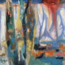 חיים ברגל - טכניקה משולבת, חתום