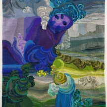 אריג אמנות טקסטיל  דרורה קלדרון (Drora Calderon)