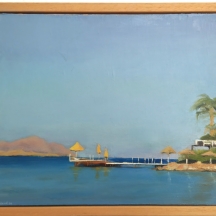 שולמית ניר (Shulamit Near) - 'שארם א שייח' שמן על בד