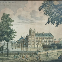 תחריט עתיק - Cyria Hollandiae Exterior (המאה ה-18)