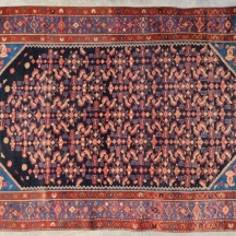 שטיח שטיח פרסי המדאן מסורתי בעבודת-יד