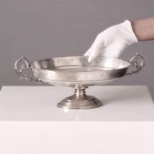 כלי כסף אוסטרו הונגרי עתיק עשוי כסף '800' מעוטר וחתום