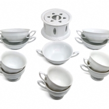 חלקי סט תה תוצרת רוזנטל (Rosenthal), דגם מריה חתום