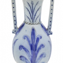 אגרטל קרמיקה אנגלי עתיק מתוצרת 'רויאל דולטון' Royal Doulton