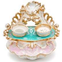 קסת דיו צרפתית עתיקה מתוצרת אחד ממפעלי Old Paris