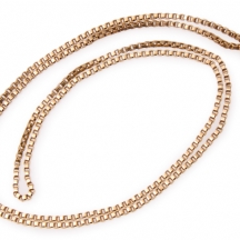 שרשרת זהב צהוב עשויה זהב 14 קארט
