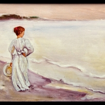 'אישה ליד הים' - אהובה שרמן