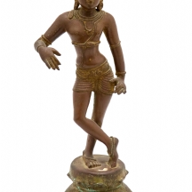 פסל ברונזה בדמות שיווה 'Shiva' בהשראת סגנון צ’ולה 'Chola Period'