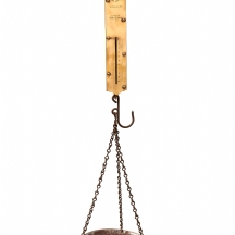 משקל קפיץ עתיק תוצרת 'Salter’s',עשוי פליז אנגליה