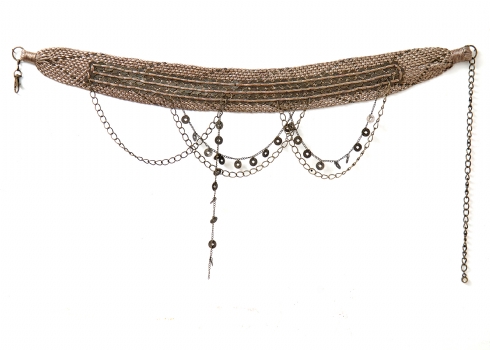 חגורת שרשרת מטבעות סינית