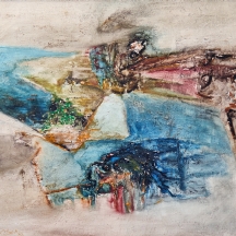 'שדות בעמק' - שמן על בד חתום ח. נאור (Ch. Nahor)