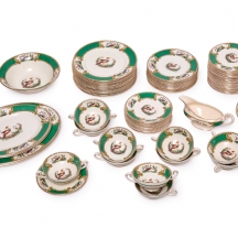 חלקי סט חרס אנגלי מתוצרת 'מיוט' 'Myott' שבסטפורדשייר