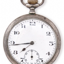 שעון כיס שוויצרי עתיק שיובא לאנגליה על ידי חברת 'Stockwell & Company' משנת 1924