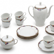 סט תה אלגנטי מתוצרת רוזנטל  (Rosenthal), דגם Classic Rose