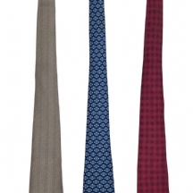 שלוש עניבות משי תוצרת הרמס 'Hermes'