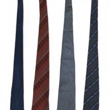 ארבע עניבות מעצבים איכותיות מבתי אופנה מובילים