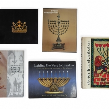 חמישה ספרים בנושאי יודאיקה ואמנות יהודית