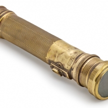 פנס יד וינטג' מתוצרת Chung Nam The Flashlight Factory, הונג קונג