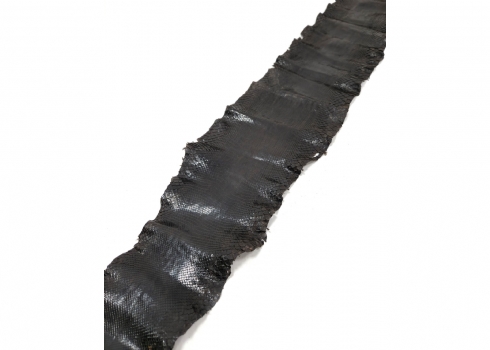 עור נחש פיתון (Python) טבעי מעובד
