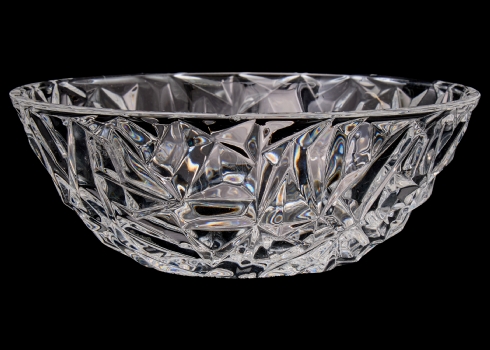 קערת קריסטל Rock Cut של טיפאני (Tiffany & Co)