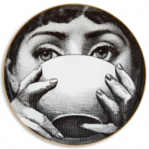 צלחת פורצלן Rosenthal x Fornasetti – סדרת “Temi e Variazioni”