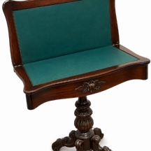 שולחן משחקים (Card Table) עתיק עשוי עץ מהגוני