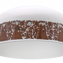 מנורת תלייה מדגם Troubadour שיוצרה עבור Fog & Mørup, בסוף שנות ה־60