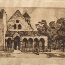 אדריאן למטר (צרפתי, Adrien Lemaitre, 1863-1944) - תצריב עתיק