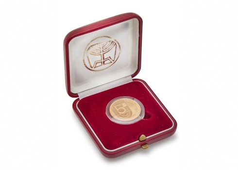 מטבע זהב - 150 שנה לבני ברית, 5 ש"ח, 1992