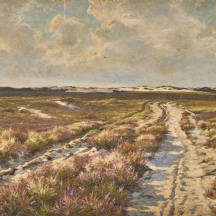 פרנס פיטר ואן קויק (Frans Pieter van Kuyck, 1852–1915) – ׳שביל׳, שמן על בד