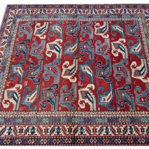 שטיח טורקי ישן דוגמא קווקזית