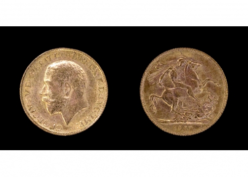 מטבע סובירין זהב אנגלי