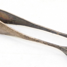 מלקחיים גרמניות עתיקות מכסף לקוביות סוכר