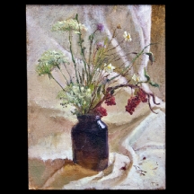 'כד עם זר פרחי קיץ'