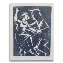 Frans Masereel - 'זוג רקדנים'