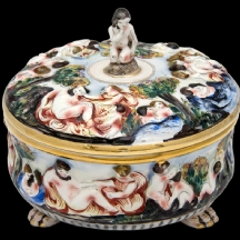 קערה עם מכסה עגולה "קפודימונטה"