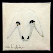 'ראש כבש לבן' - מנשה קדישמן