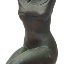 אהרון פריבר - 'אישה', פסל ברונזה