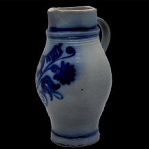 קנקן חרס גרמני ישן מסוג: 'German Salt Glaze'
