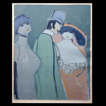 דוד שניאור - דמויות בורגניות'